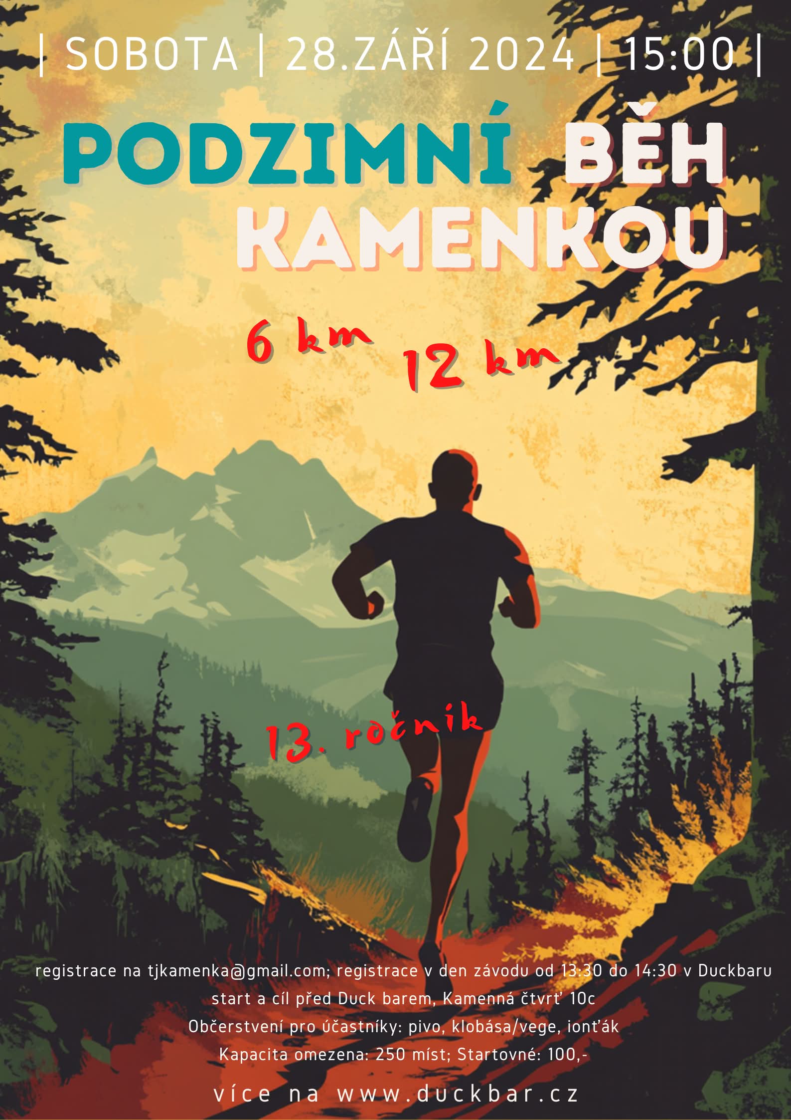 Běžíme do kopce i z kopce...